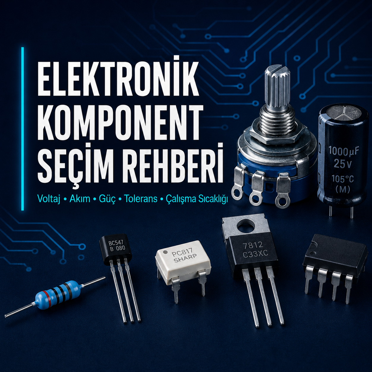 Elektronik Komponent Seçerken Nelere Dikkat Edilmeli?