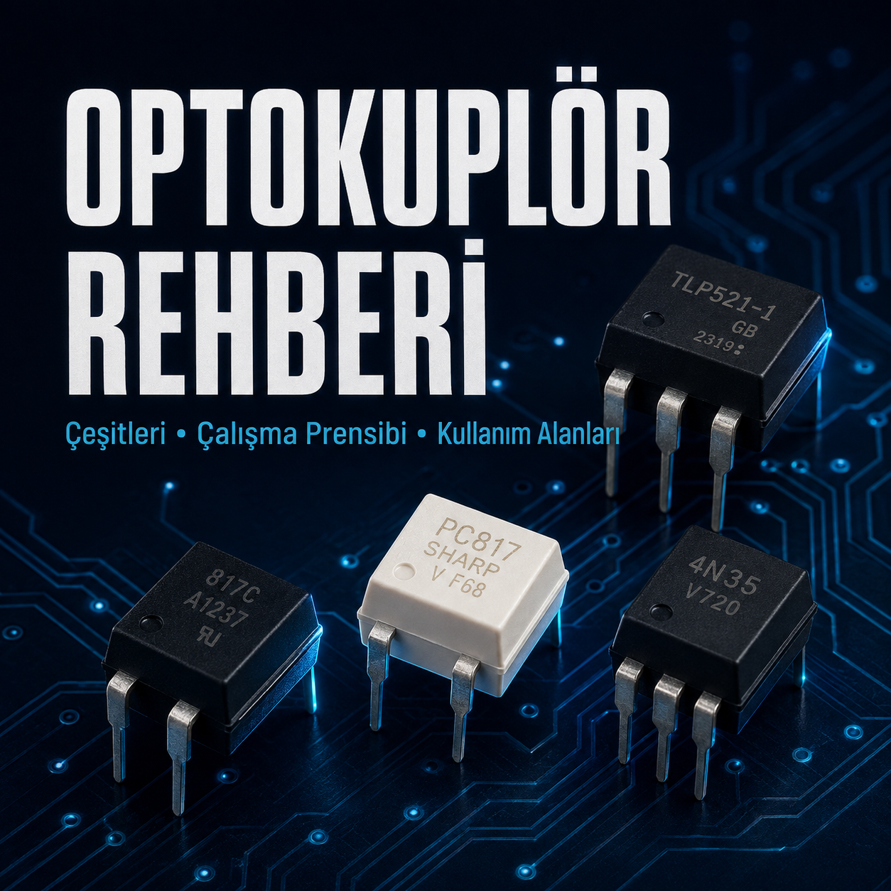Optokuplör Nedir? Çeşitleri ve Kullanım Alanları