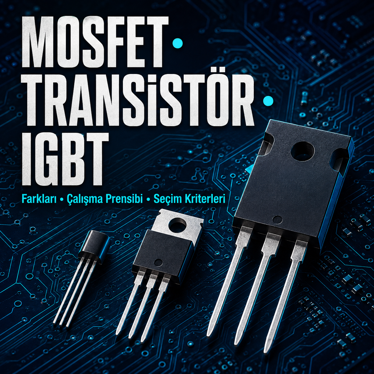MOSFET, Transistör ve IGBT Arasındaki Farklar