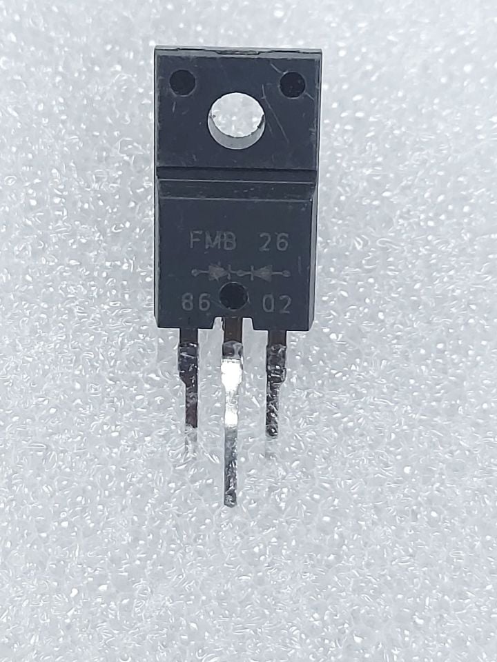 FMB26   4A 60V TO220F 3PİN Schottky Barrier Diod