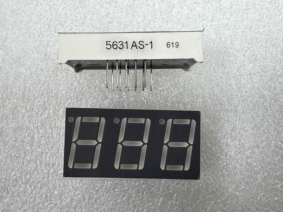 14MM 3 DİGİT ORTAK KATOT DİSPLAY