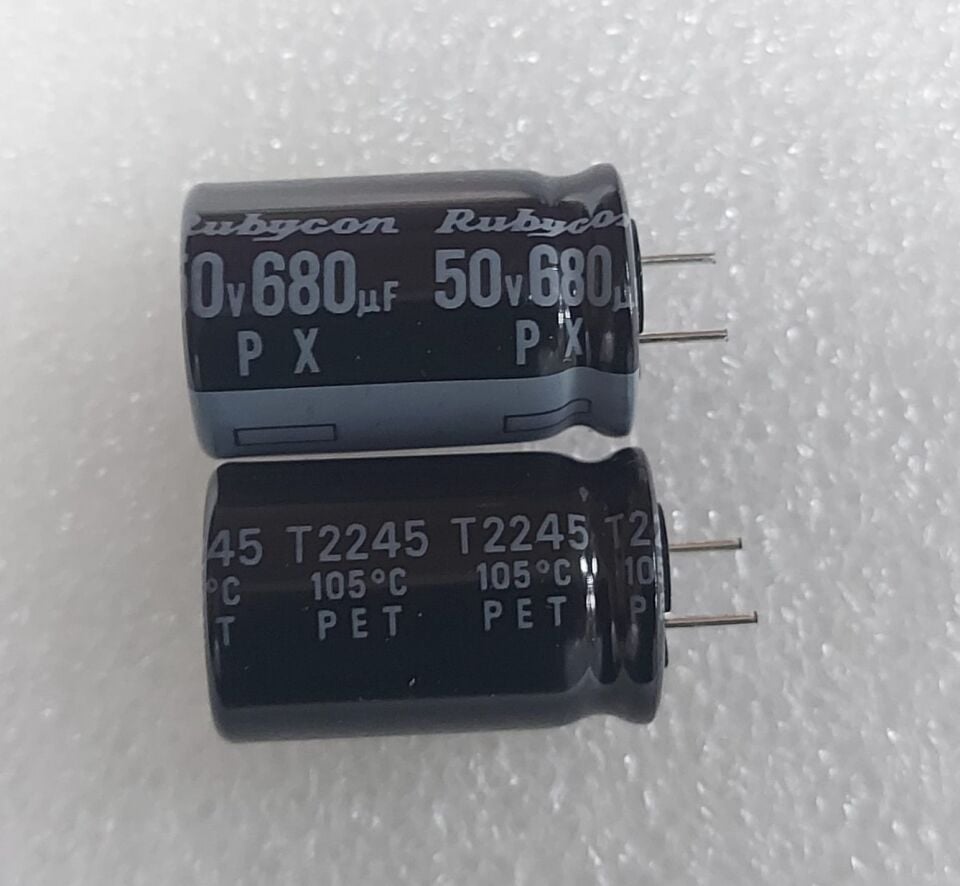 680UF 50V 12.5X20 105C  RUBYCON