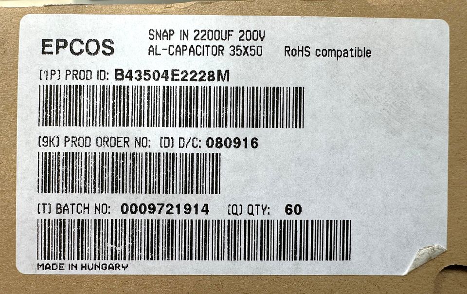 2200UF 200V
