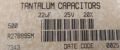 22UF 25V D CASE (TAJD226M025R) SMD TANTAL