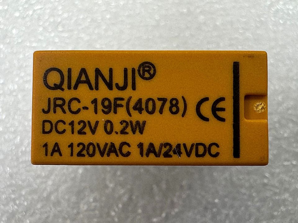 JRC-19F 12V DC ROLE