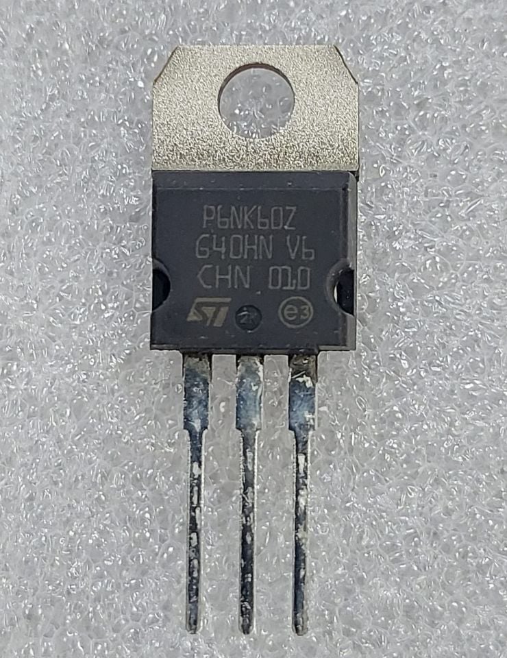 6NK60Z TO220 (STP6NK60Z)