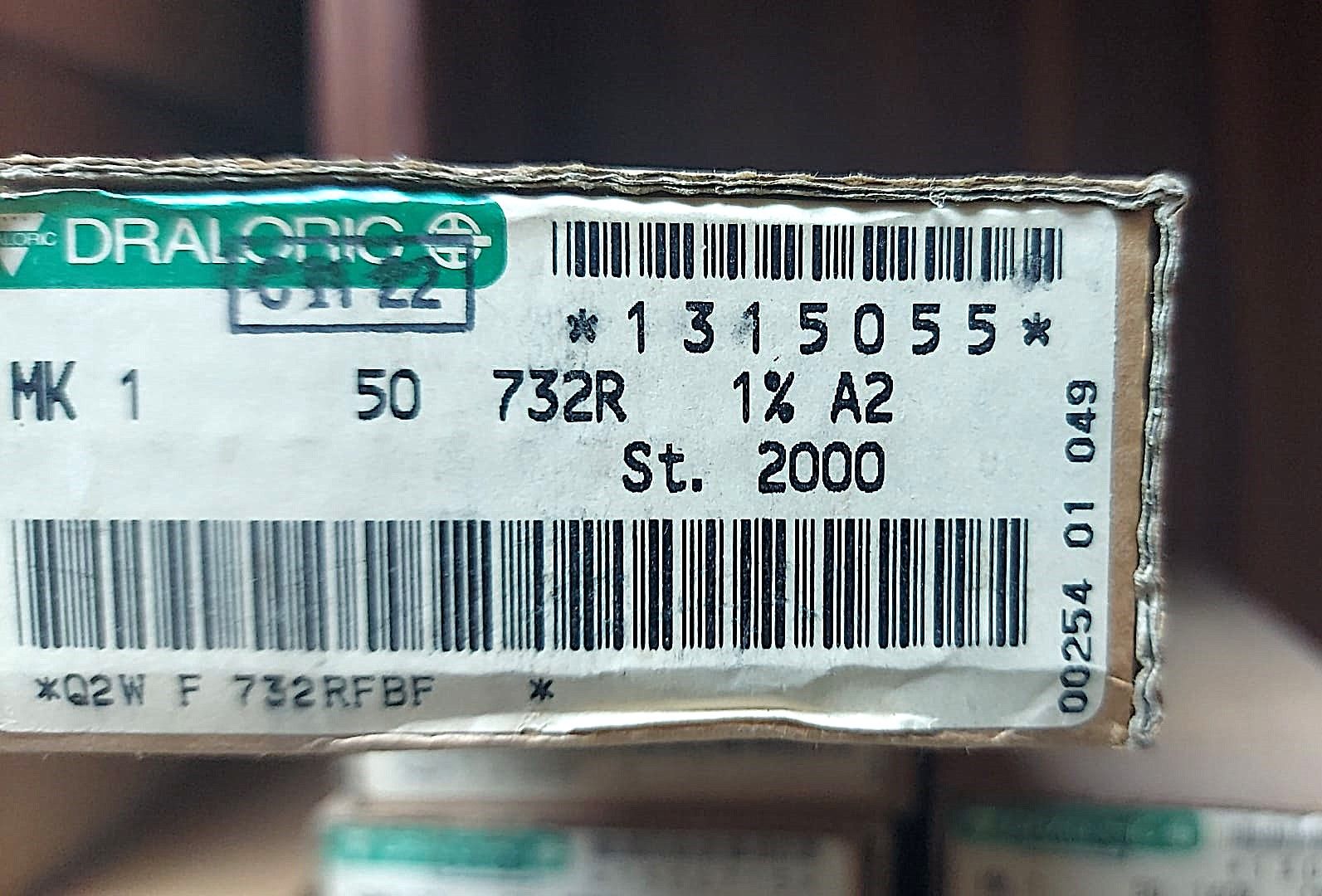 732R 1/8W %1 METAL FİLM DİRENÇ