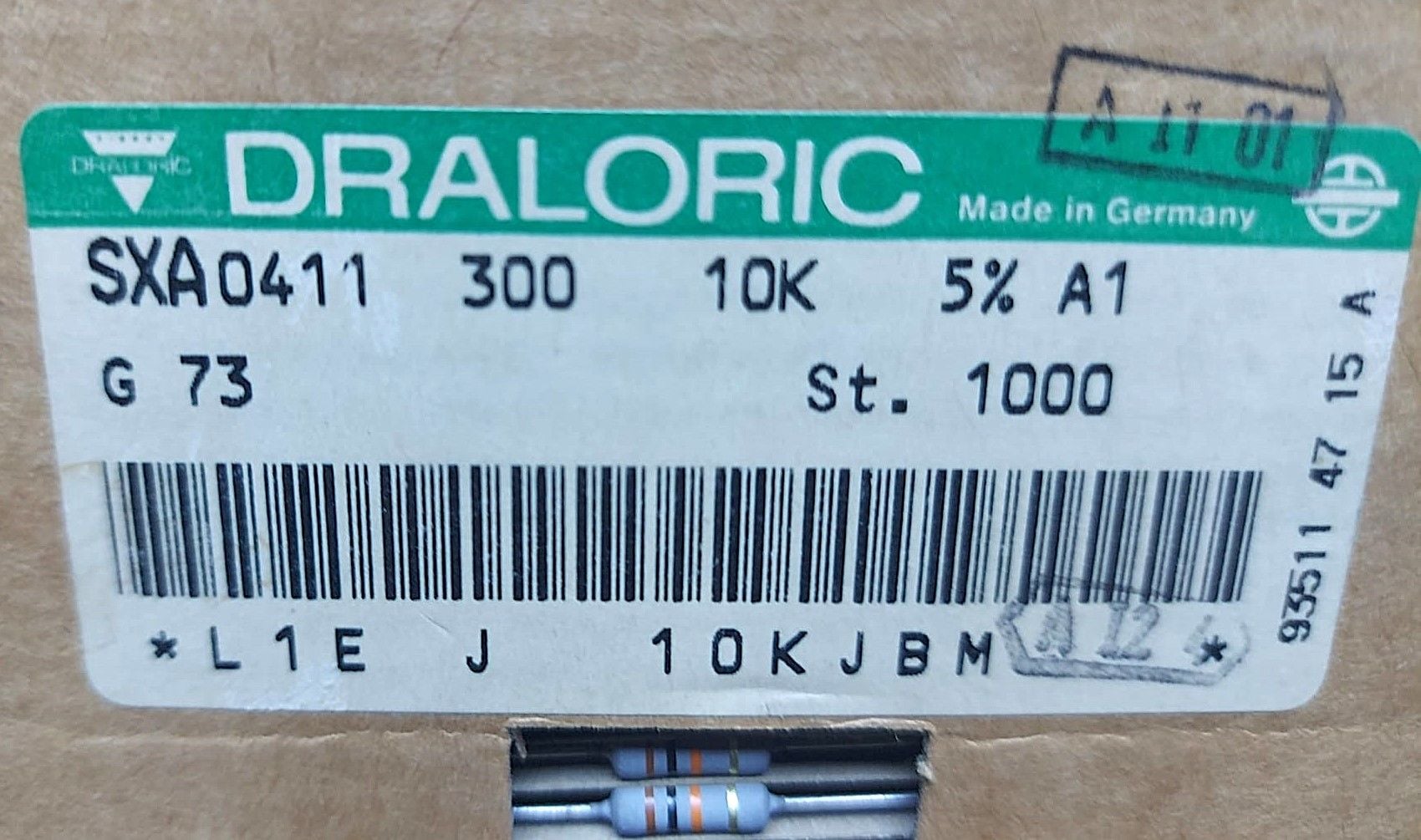 10K 1W %5 DİRENÇ