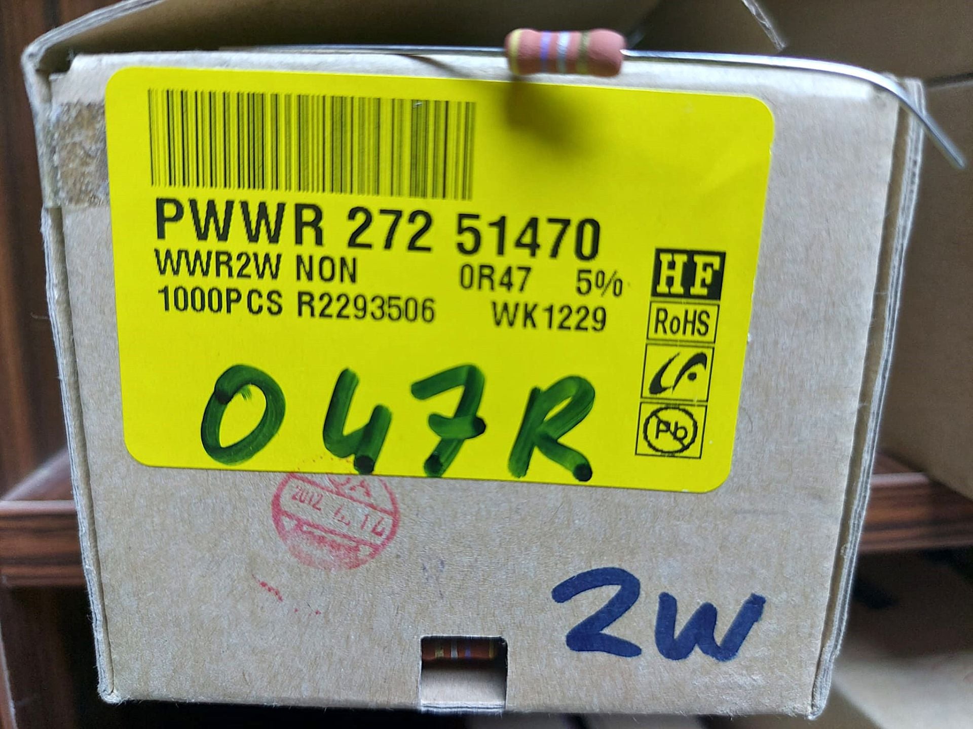 047R 2W %5 DİRENÇ