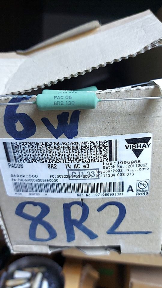 8R2 6W %1 DİRENÇ