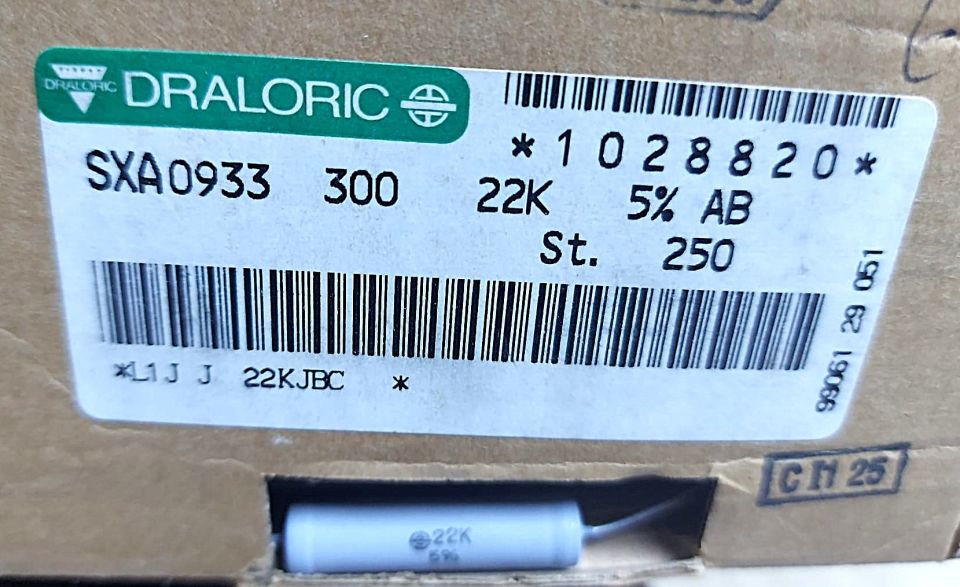 22K 6W %5 DİRENÇ