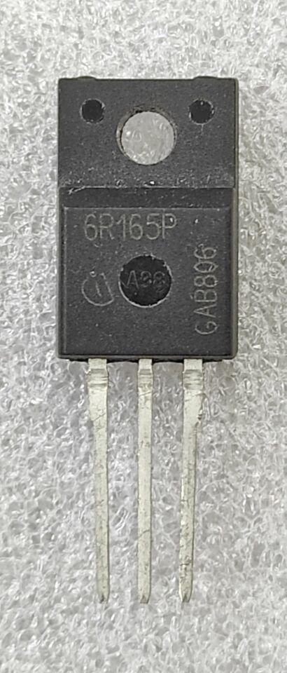 6R165P ( IPA60R165CP )   21A 650V TO 220 N-CH CoolMOS® Power Transistor