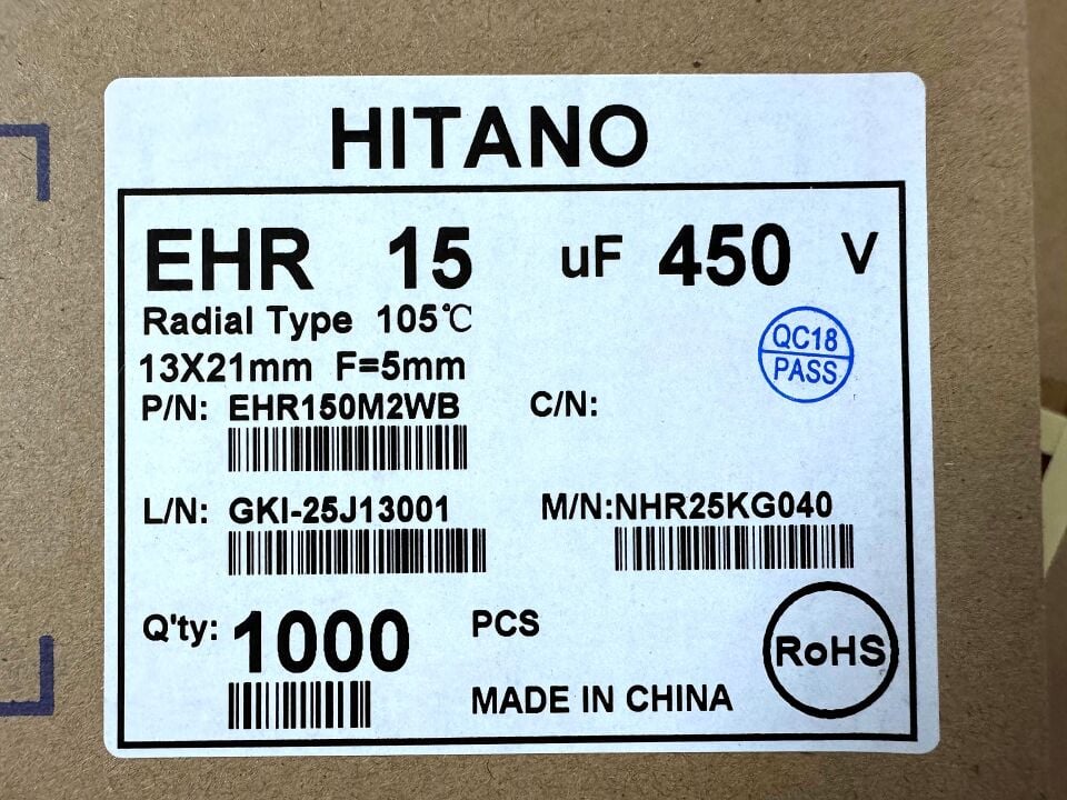 15UF 450V